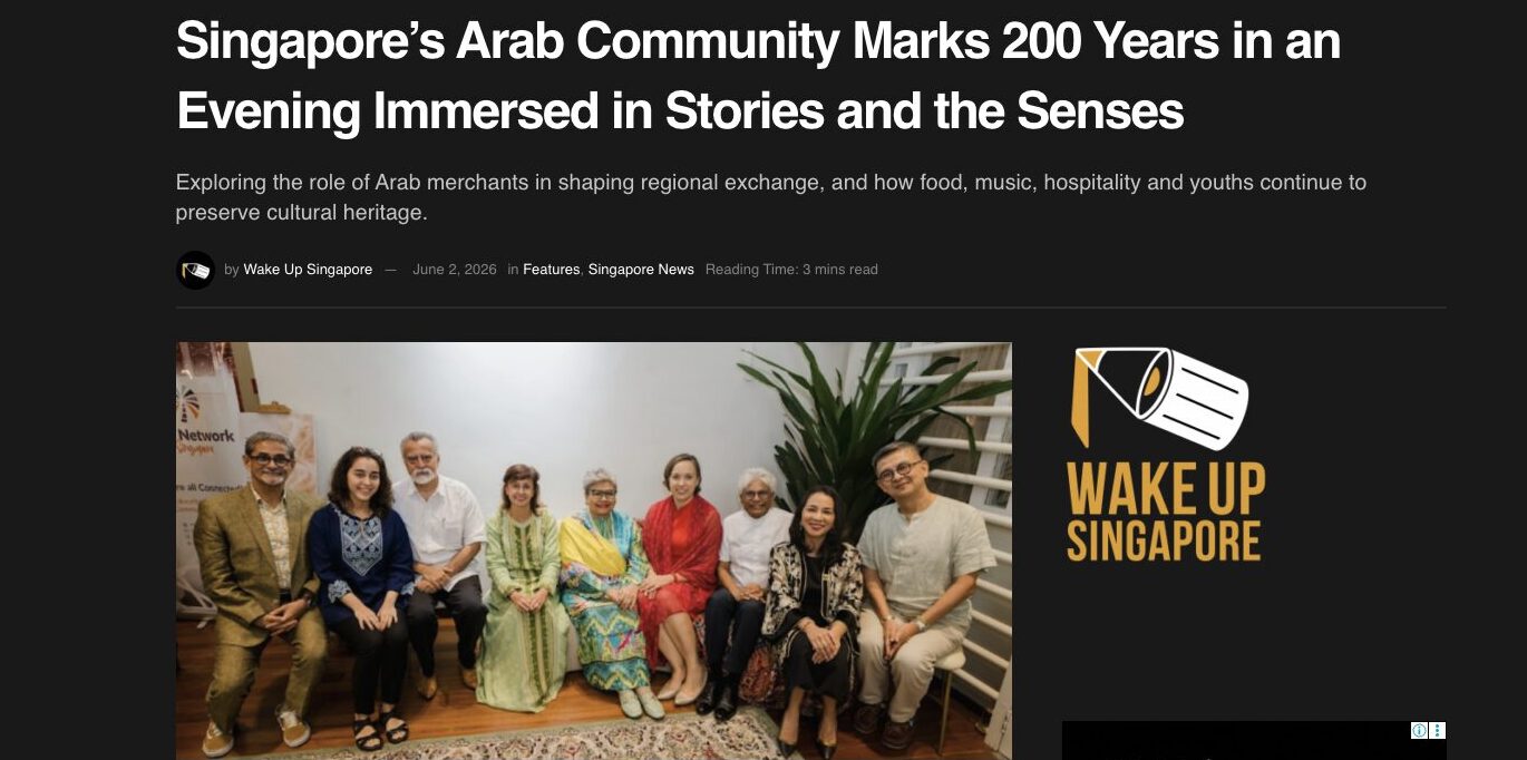 Event spotlight, Wake Up Singapore, May 2026